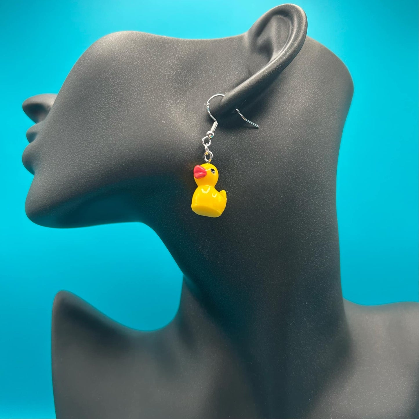 Duck Dangling Earrings