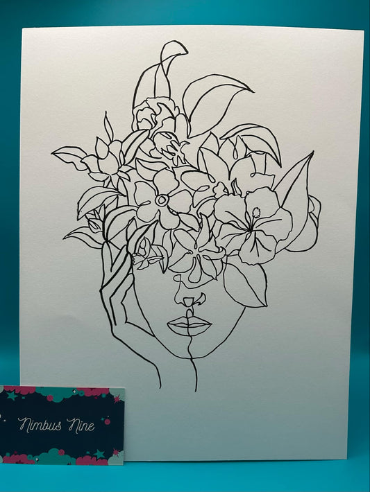 Line Art Florescence